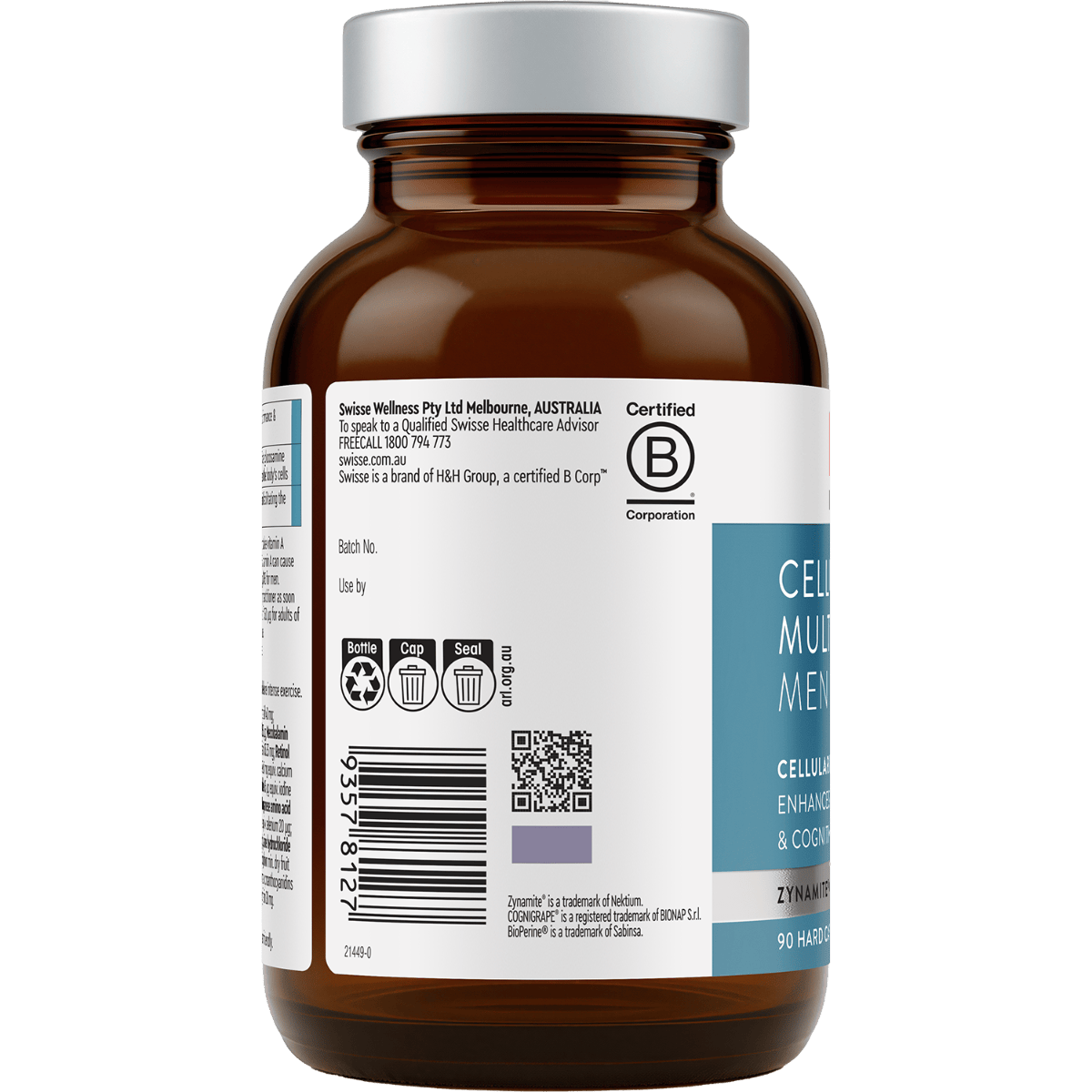 Swisse Australia SWISSE NUTRA Cellular Multivitamin Men