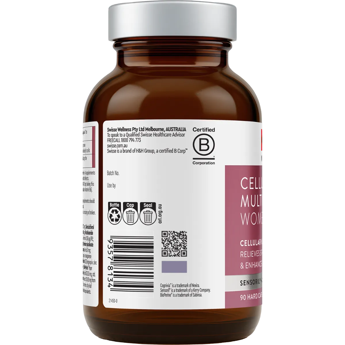 Swisse Australia SWISSE NUTRA Cellular Multivitamin Women