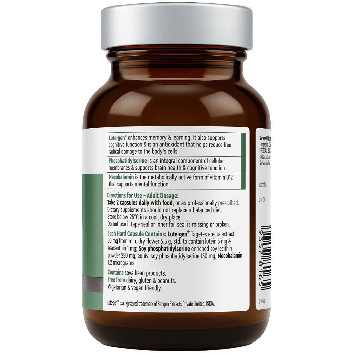 Swisse Australia SWISSE NUTRA Cellular Cognition