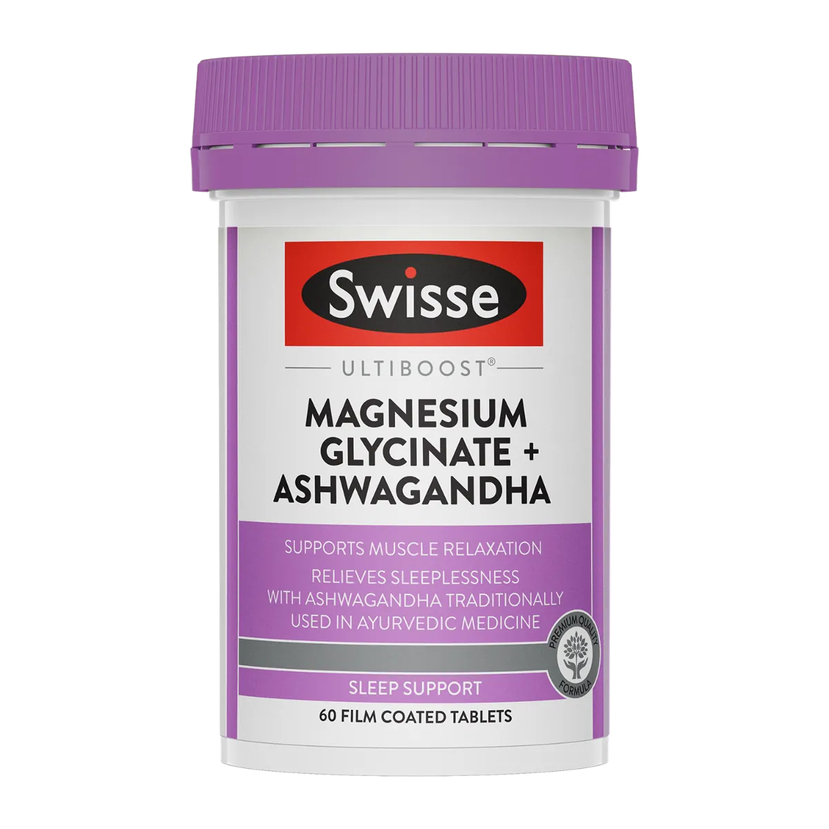 Swisse Australia SWISSE ULTIBOOST Magnesium Glycinate + Ashwagandha
