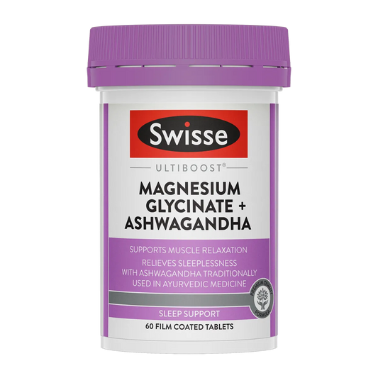 Swisse Australia SWISSE ULTIBOOST Magnesium Glycinate + Ashwagandha