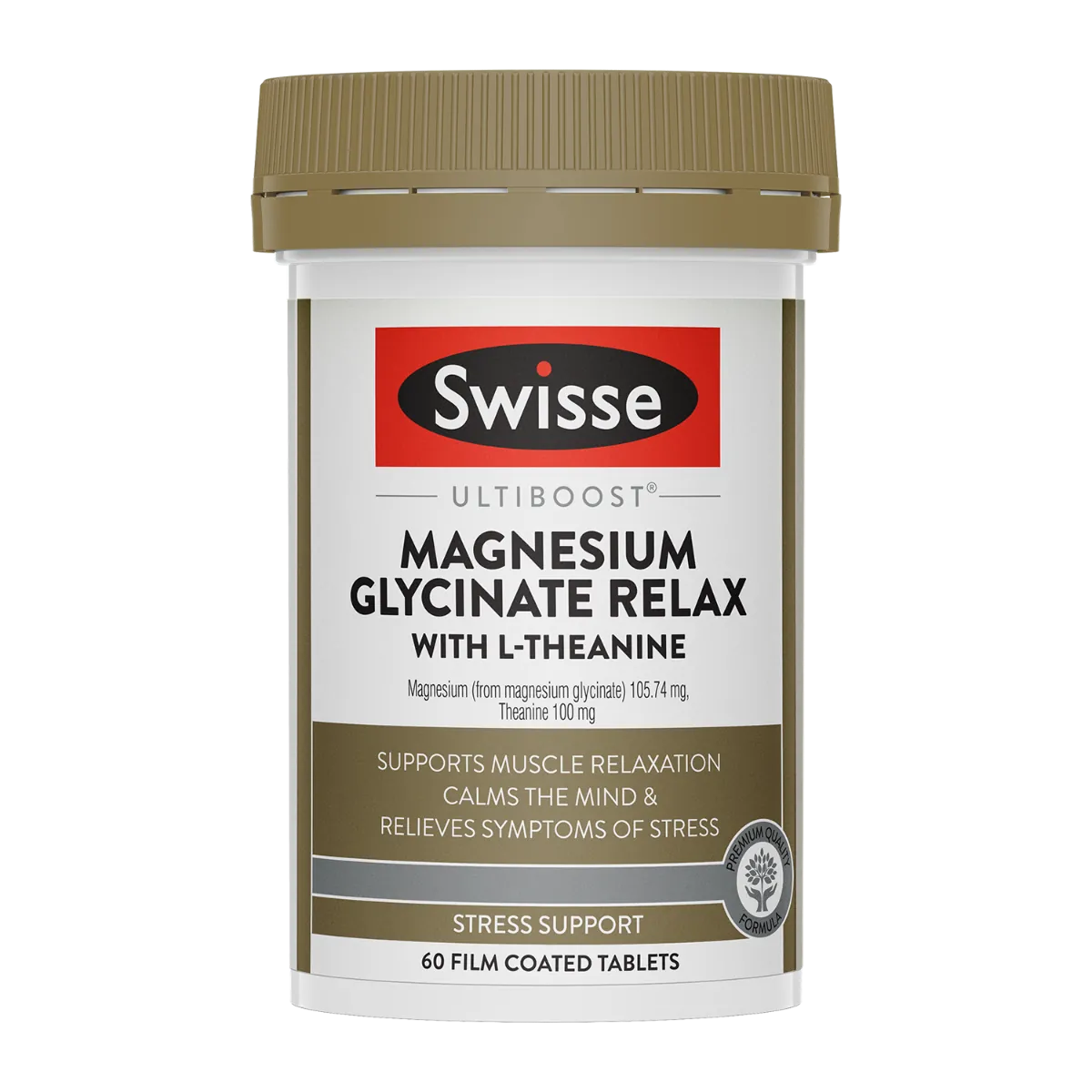 Swisse Ultiboost Magnesium Glycinate Relax with L-Theanine