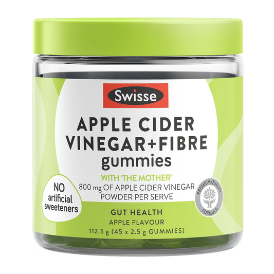 Swisse Australia SWISSE Apple Cider Vinegar + Fibre Gummies