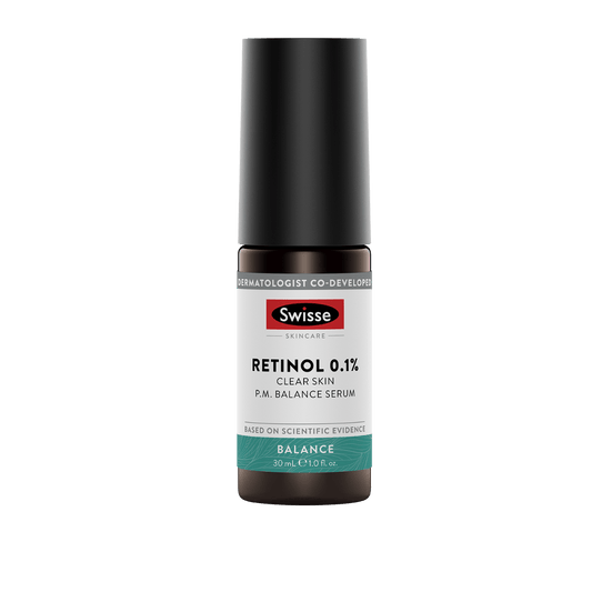 Swisse Australia SWISSE SKINCARE Retinol 0.1% Clear Skin P.M. Balance Serum
