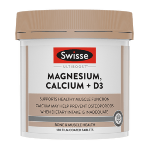 Swisse Australia SWISSE ULTIBOOST Magnesium, Calcium + D3