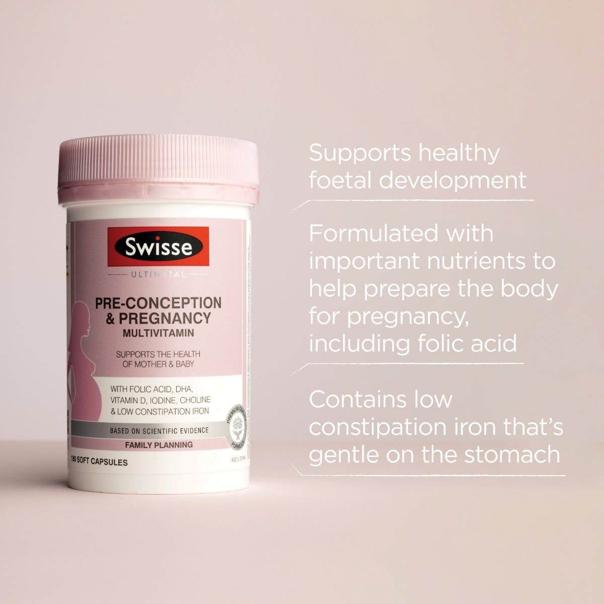 Swisse Australia SWISSE ULTINATAL Pre-Conception & Pregnancy Multivitamin