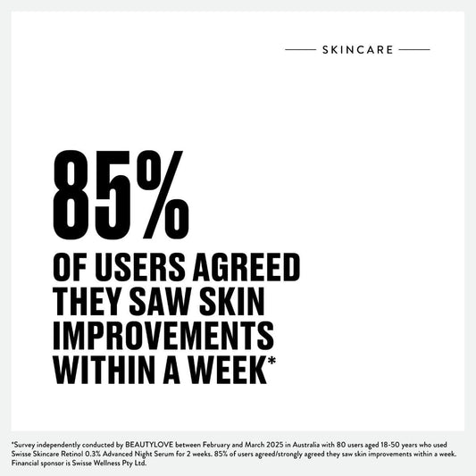 Swisse Australia SWISSE SKINCARE Retinol 0.3% Advanced Night Serum
