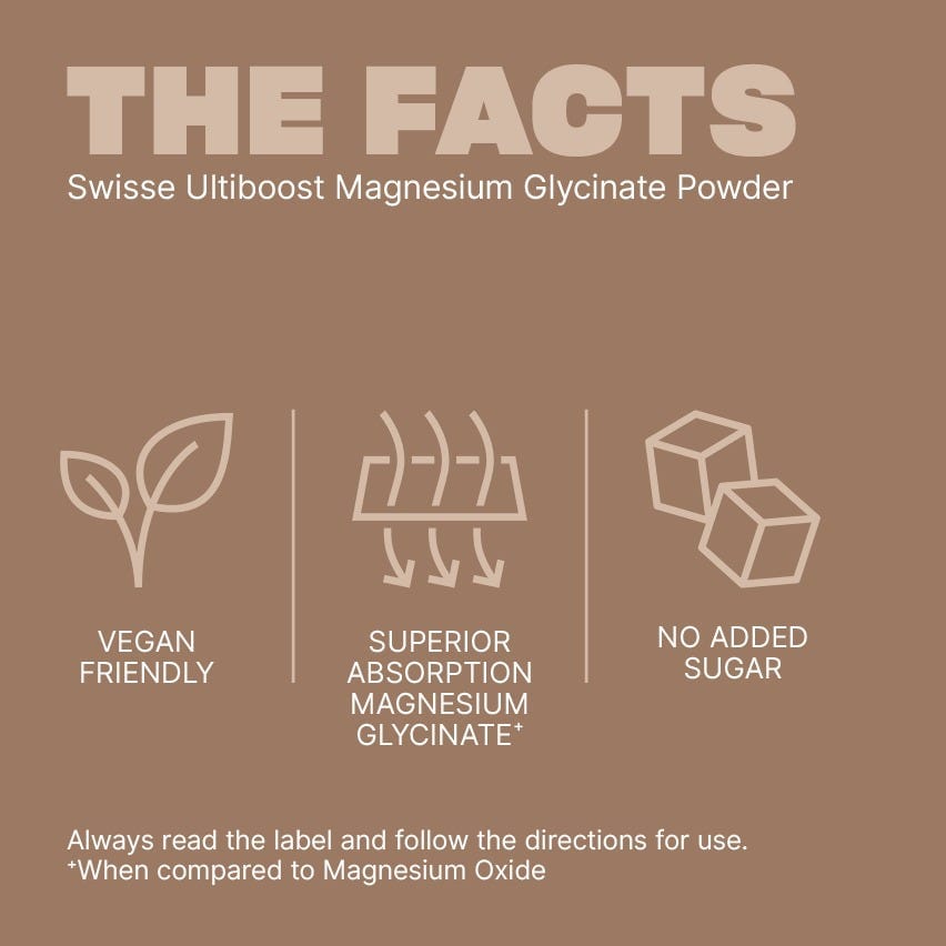 Swisse Australia SWISSE ULTIBOOST Magnesium Glycinate Powder