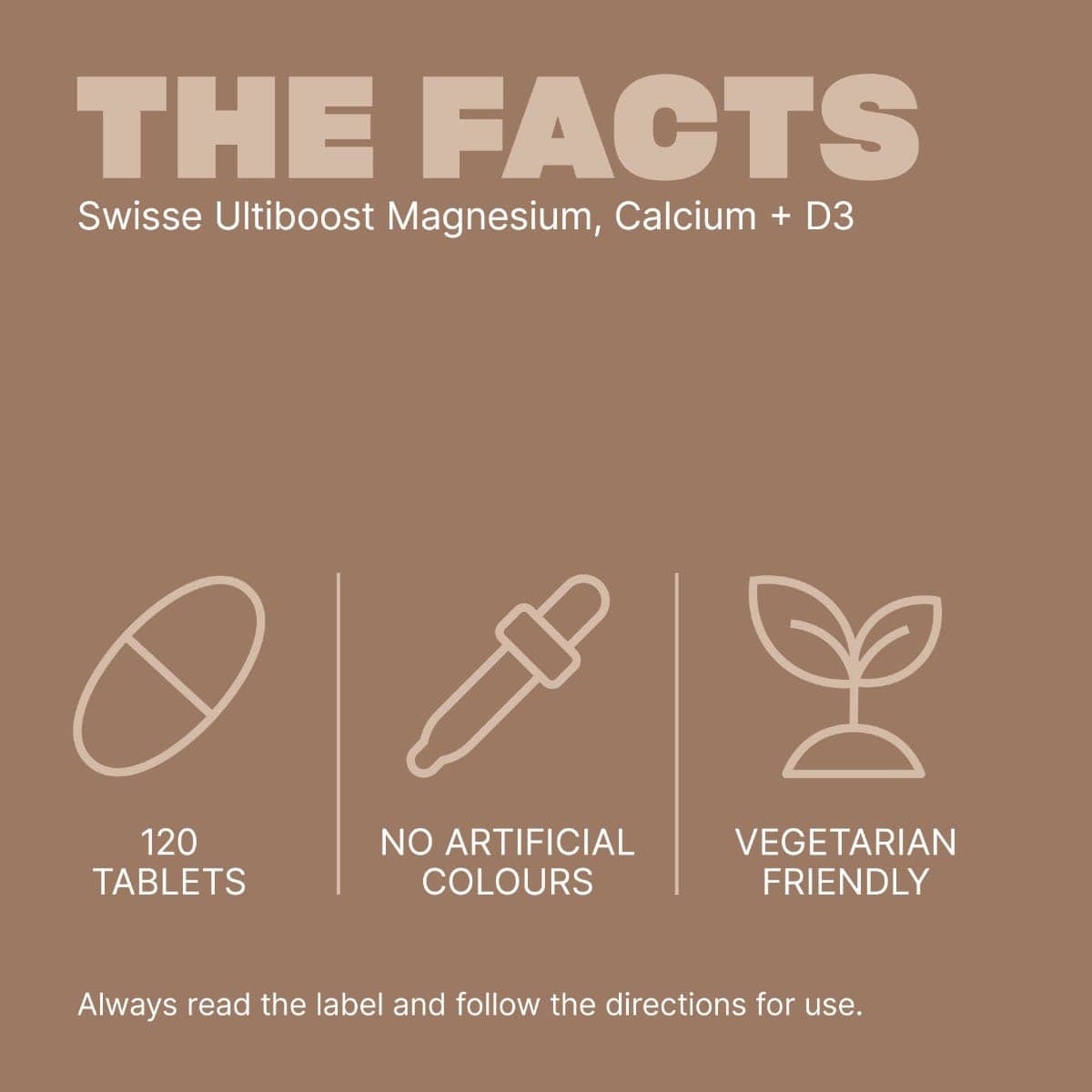 Swisse Australia SWISSE ULTIBOOST Magnesium, Calcium + D3