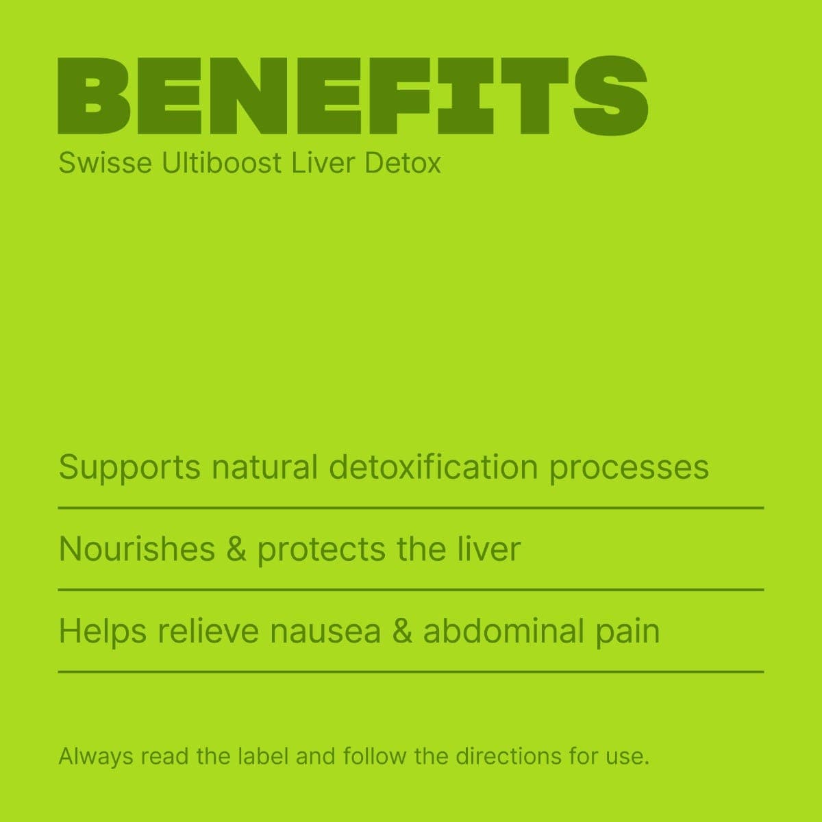 Swisse Australia SWISSE ULTIBOOST Liver Detox