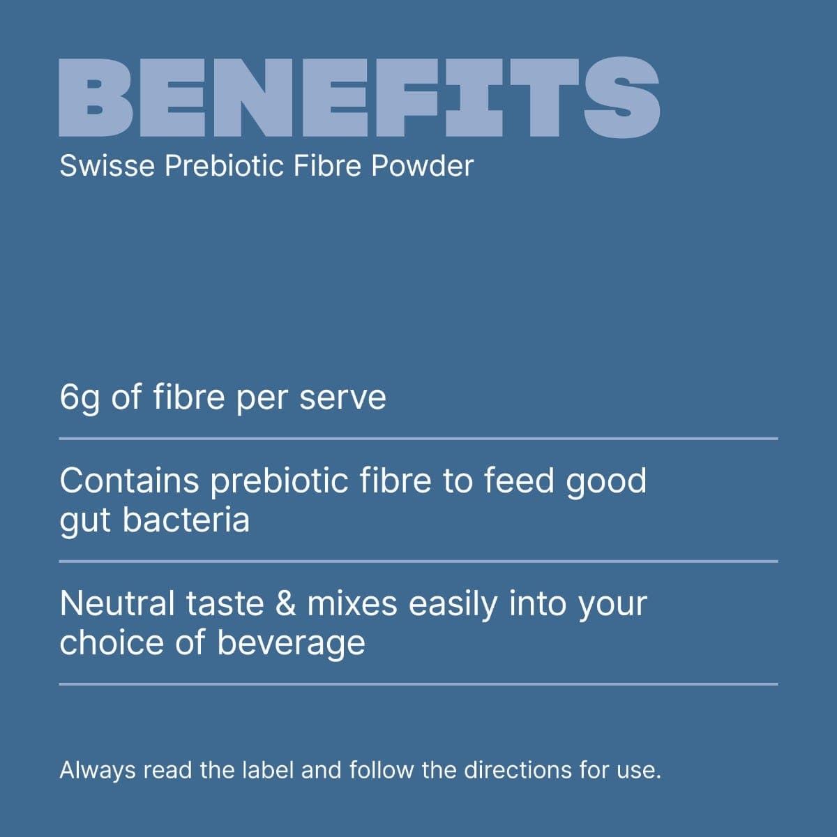 Swisse Australia SWISSE Prebiotic Fibre Powder