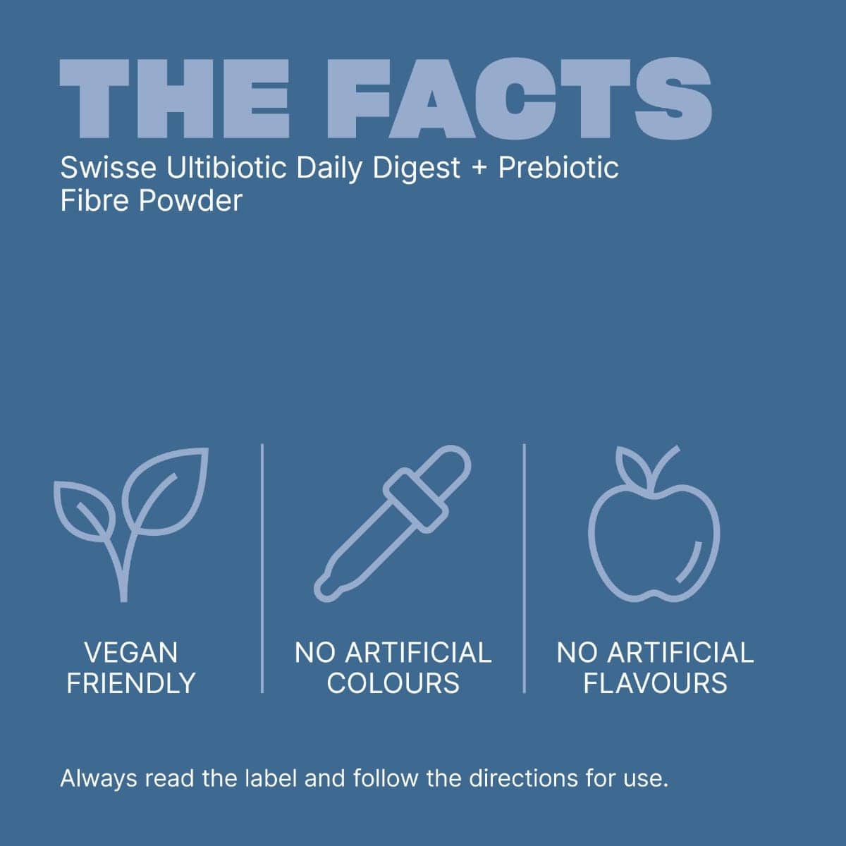 Swisse Australia SWISSE ULTIBIOTICS Daily Digest + Prebiotic Fibre Powder