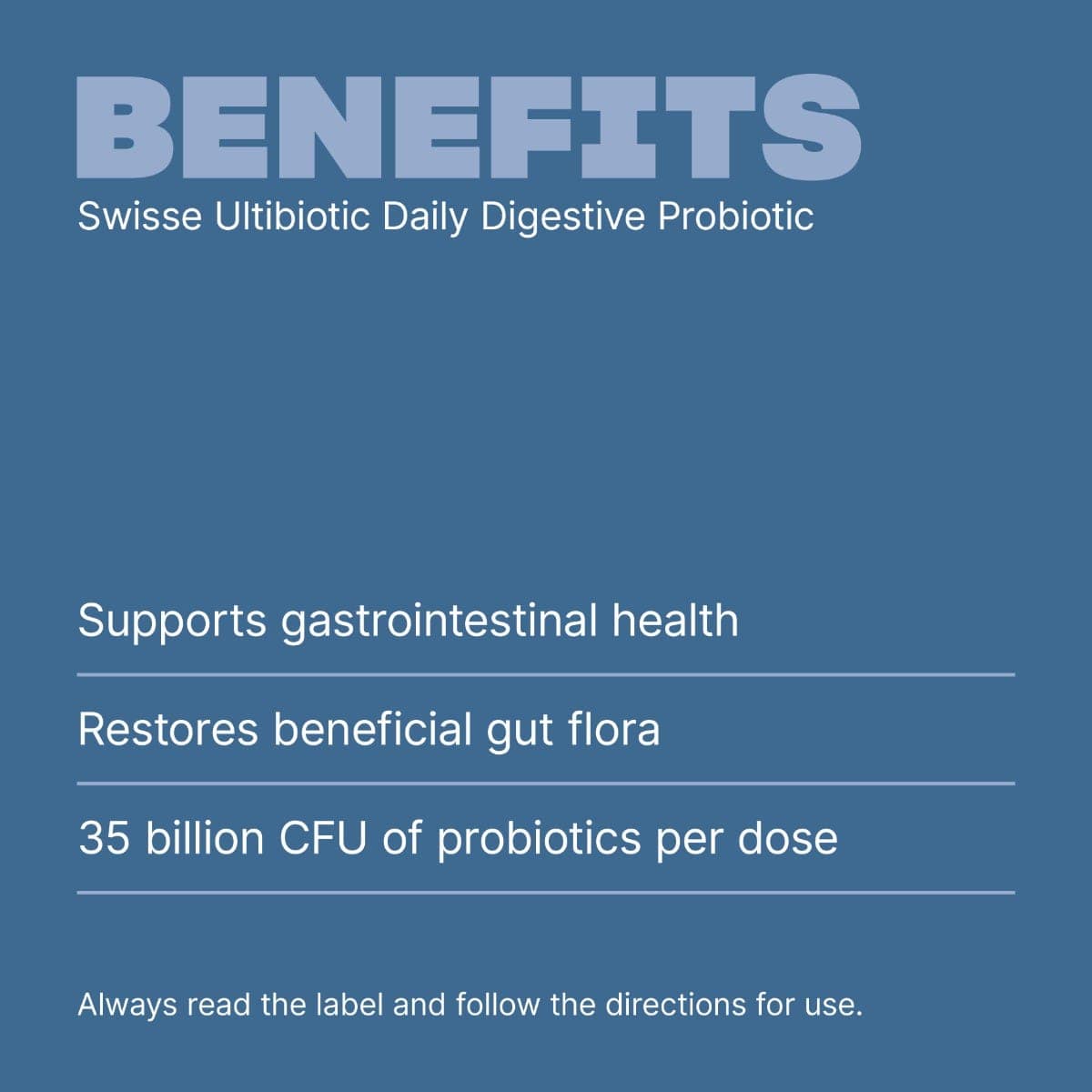 Swisse Australia SWISSE ULTIBIOTICS Daily Digestive Probiotic