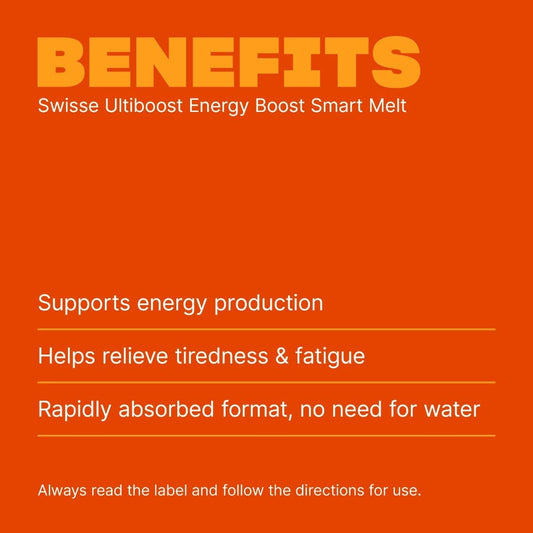 Swisse Australia SWISSE ULTIBOOST Energy Boost Smart Melt