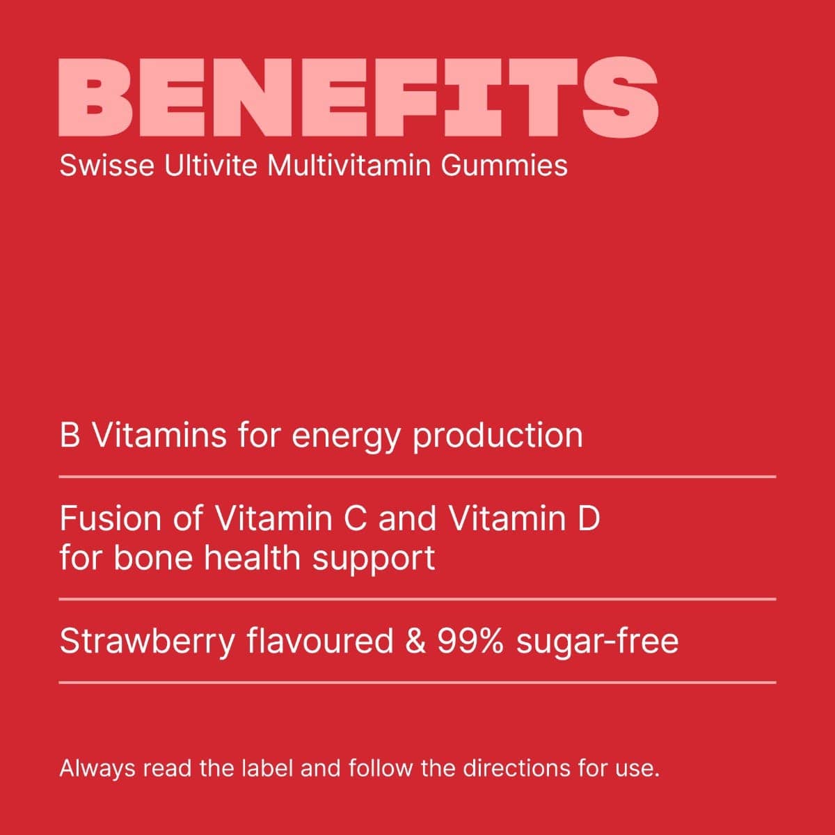 Swisse Australia SWISSE ULTIVITE Multivitamin Gummies