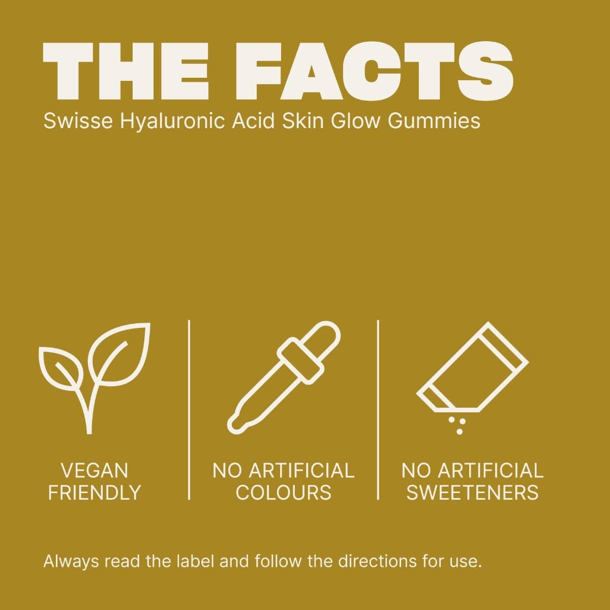 Swisse Australia SWISSE Hyaluronic Acid Skin Glow Gummies