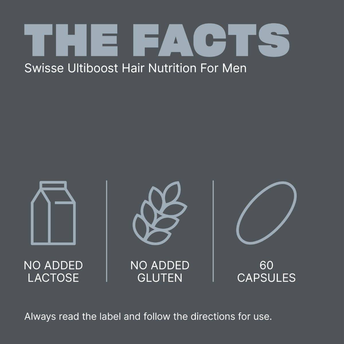Swisse Australia SWISSE ULTIBOOST Hair Nutrition For Men