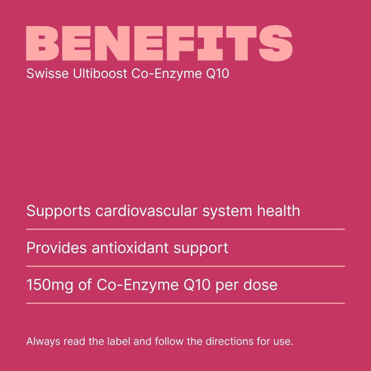Swisse Australia SWISSE ULTIBOOST Co-Enzyme Q10