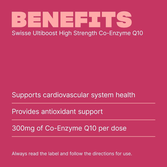 Swisse Australia SWISSE ULTIBOOST High Strength Co-Enzyme Q10