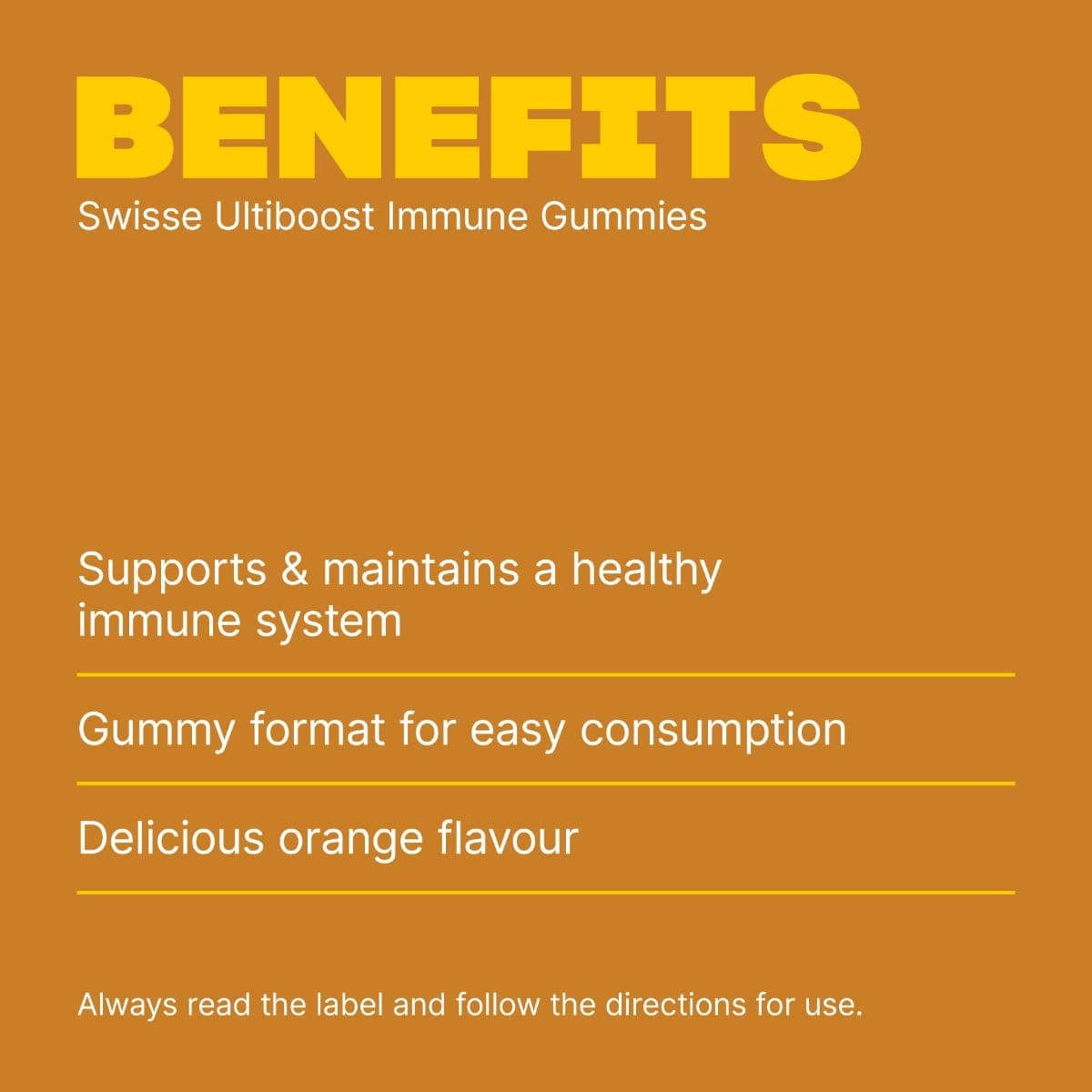 Swisse Australia SWISSE ULTIBOOST Immune Gummies