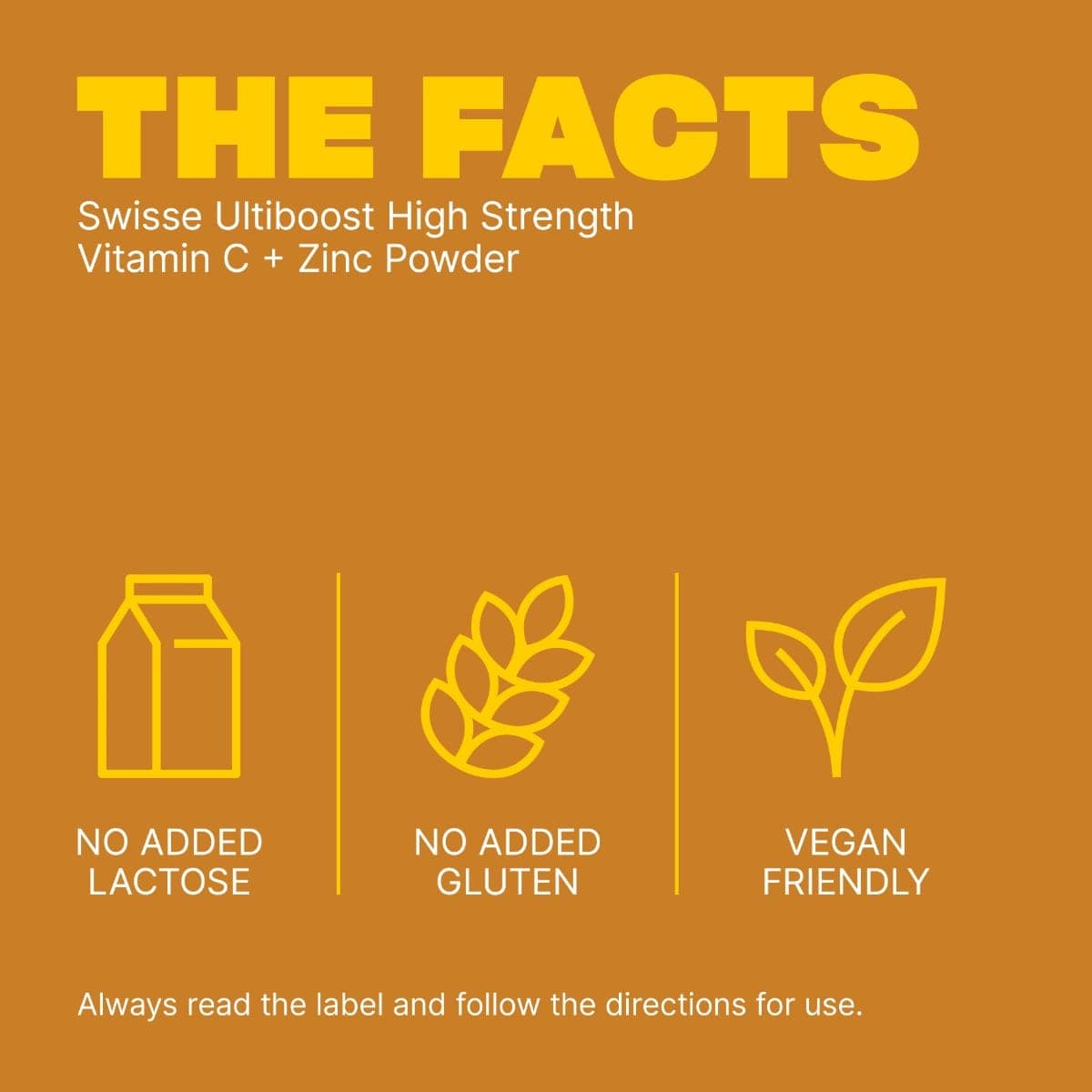 Swisse Australia SWISSE ULTIBOOST High Strength Vitamin C + Zinc Powder Orange