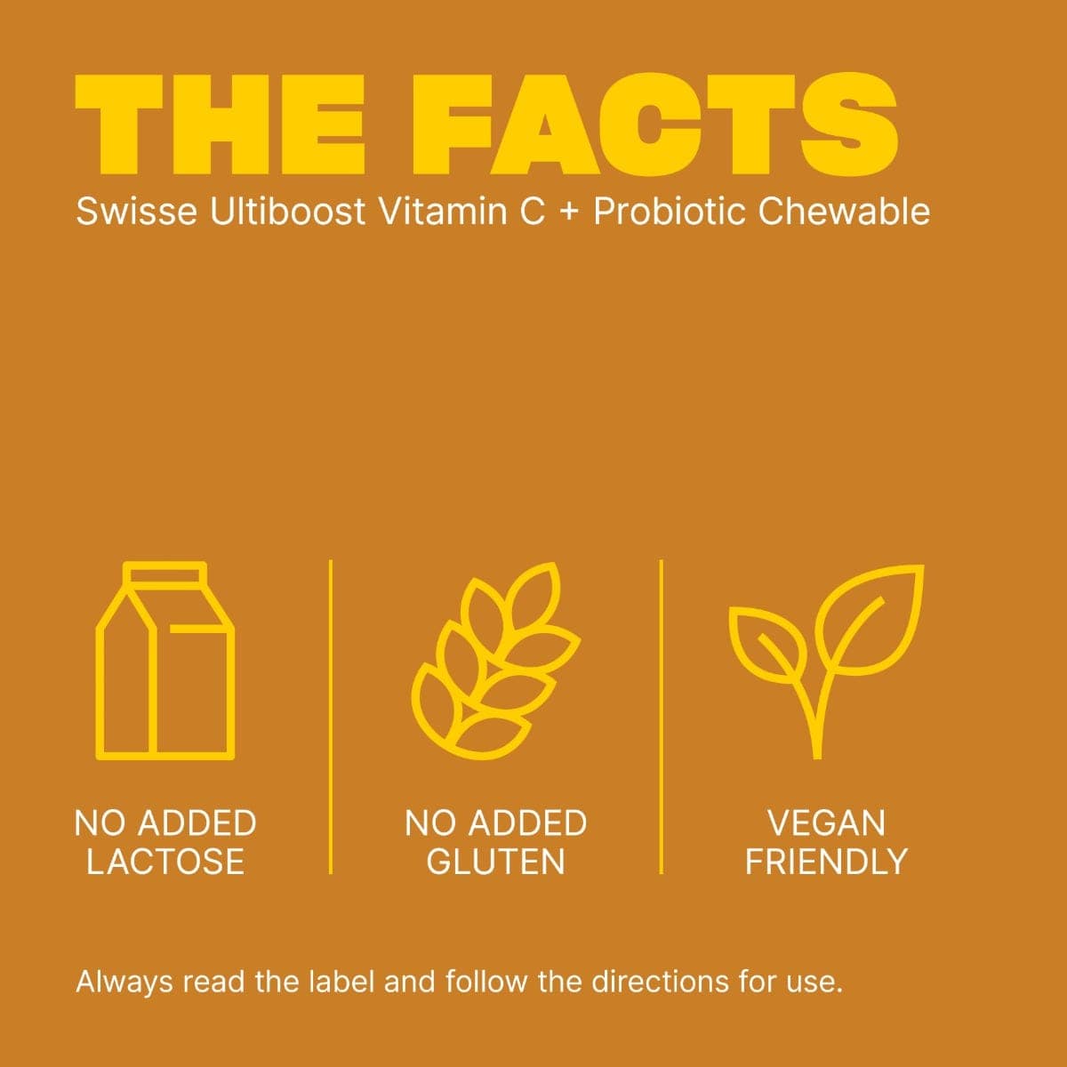 Swisse Australia SWISSE ULTIBOOST Vitamin C + Probiotic Chewable