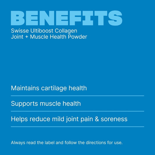 Swisse Australia SWISSE ULTIBOOST Collagen Joint + Muscle Health Powder