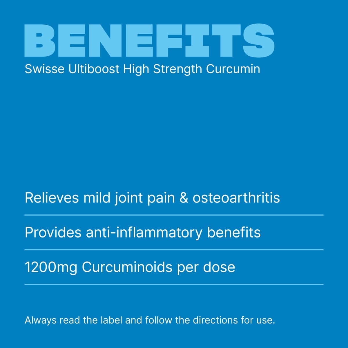 Swisse Australia SWISSE ULTIBOOST High Strength Curcumin