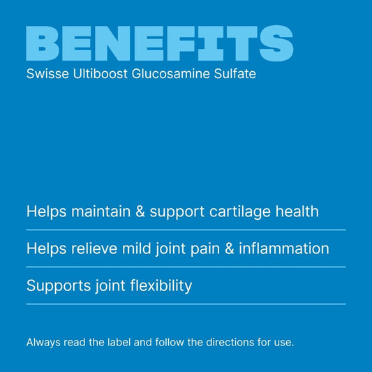Swisse Australia SWISSE ULTIBOOST Glucosamine Sulfate 1,500mg
