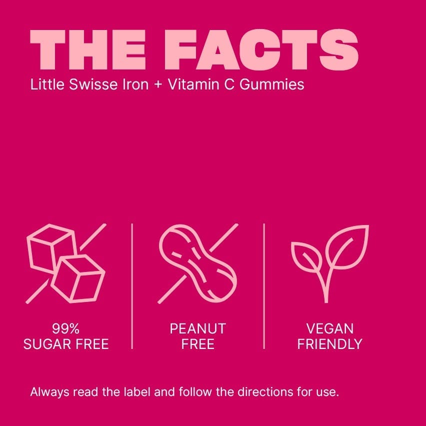Swisse Australia LITTLE SWISSE Iron + Vit C Gummies