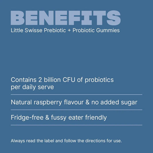 Swisse Australia LITTLE SWISSE Prebiotic + Probiotic Gummies