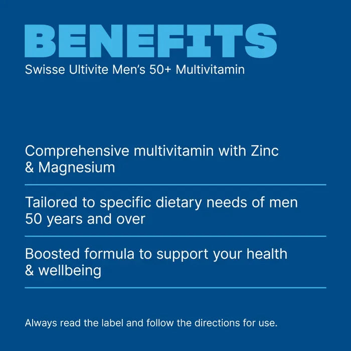 Swisse Australia SWISSE ULTIVITE Men's 50+ Multivitamin