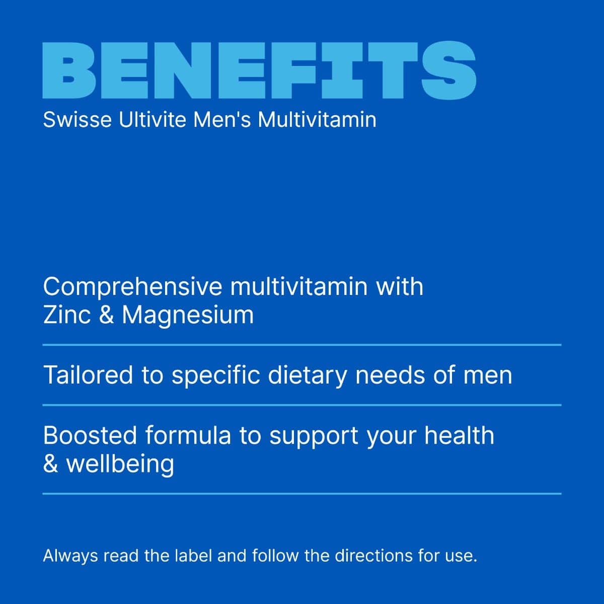 Swisse Australia SWISSE ULTIVITE Men's Multivitamin