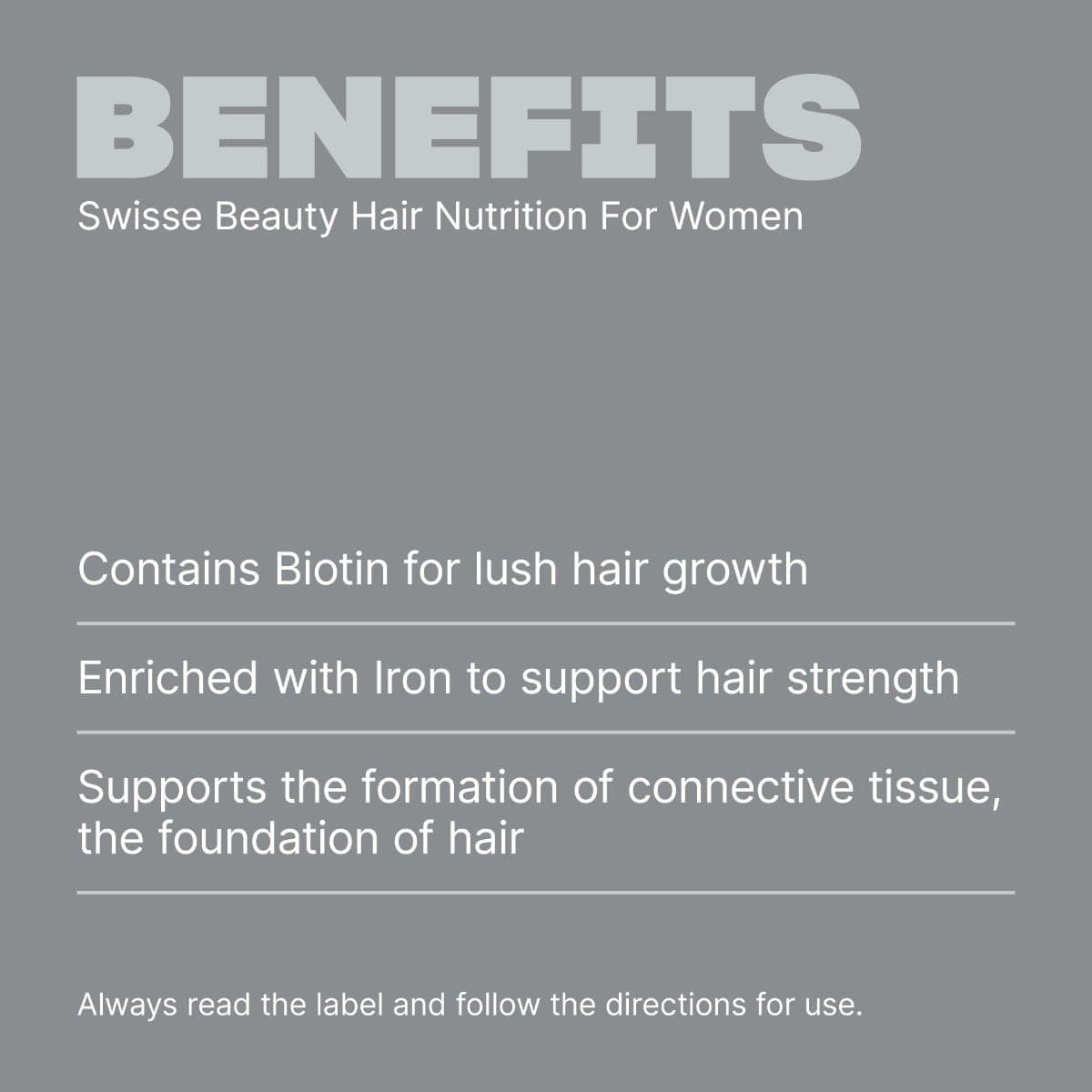 Swisse Australia SWISSE BEAUTY Hair Nutrition For Women