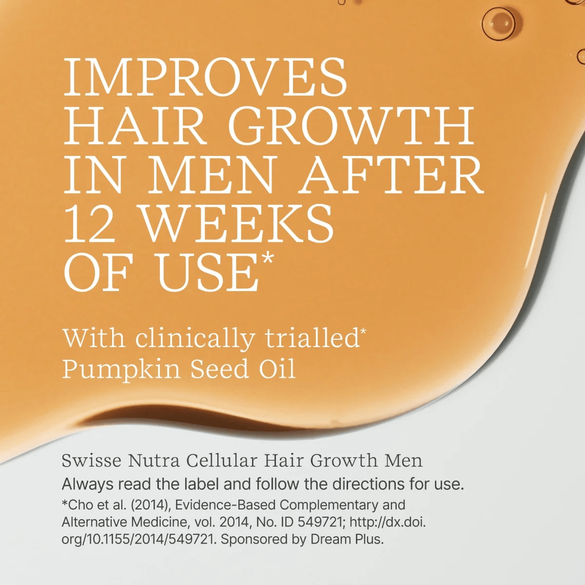 Swisse Australia SWISSE NUTRA Cellular Hair Growth Men