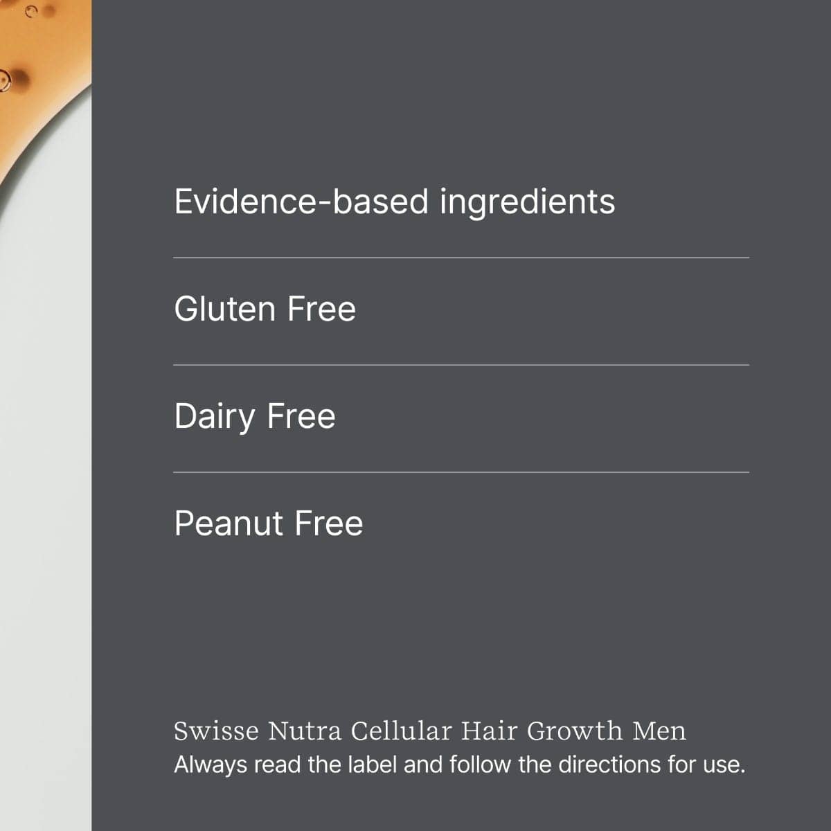 Swisse Australia SWISSE NUTRA Cellular Hair Growth Men