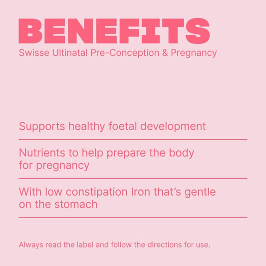 Swisse Australia SWISSE ULTINATAL Pre-Conception & Pregnancy Multivitamin