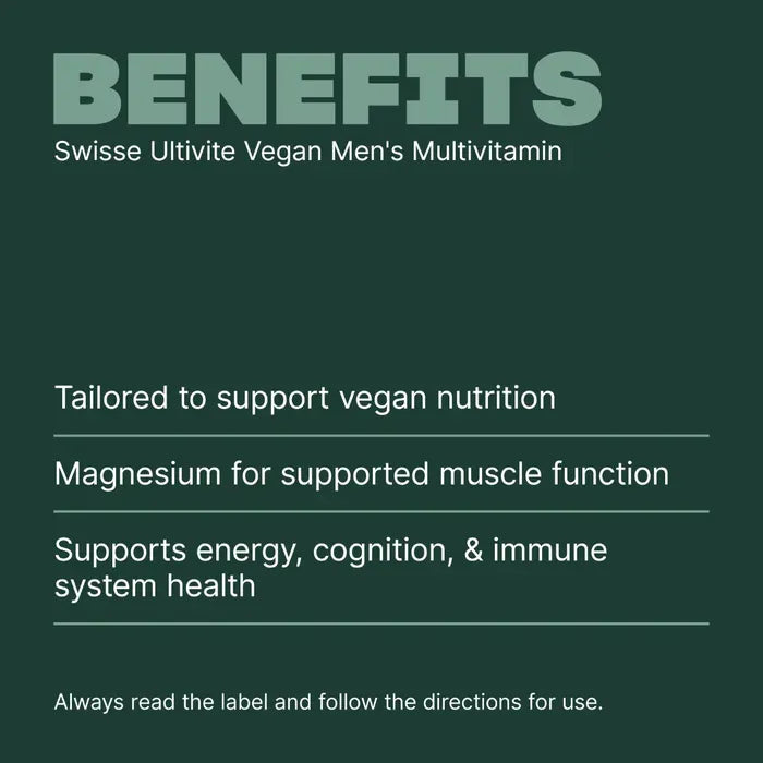 Swisse Australia SWISSE ULTIVITE Vegan Men's Multivitamin