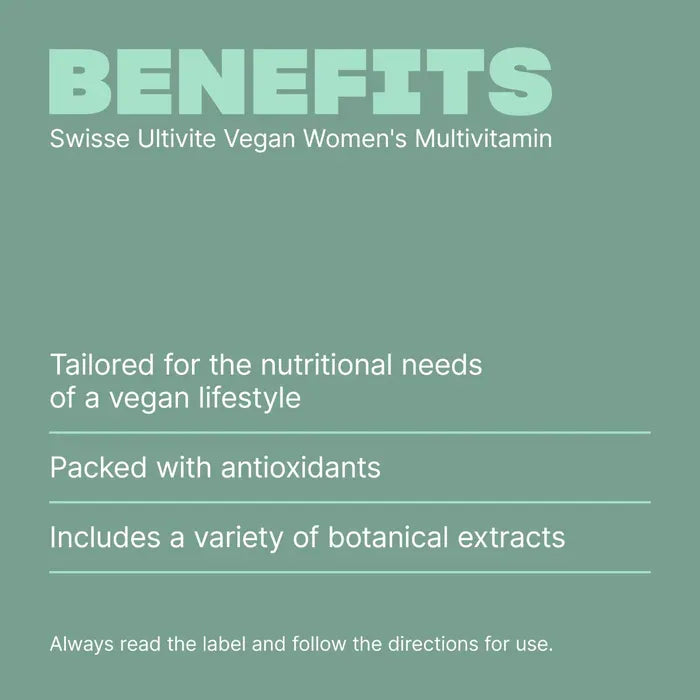 Swisse Australia SWISSE ULTIVITE Vegan Women's Multivitamin