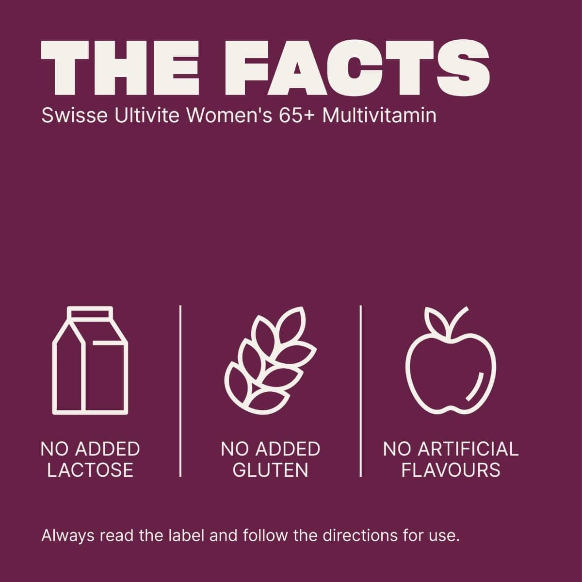 Swisse Australia SWISSE ULTIVITE Women’s 65+ Multivitamin