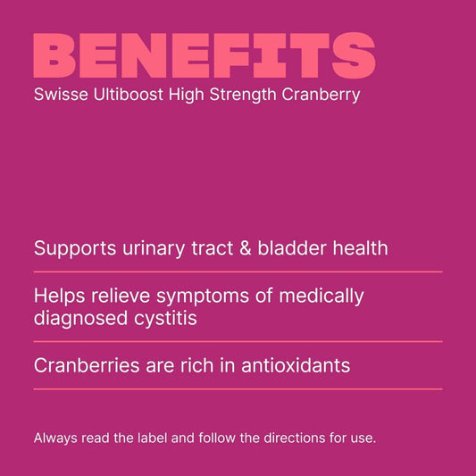 Swisse Australia SWISSE ULTIBOOST High Strength Cranberry