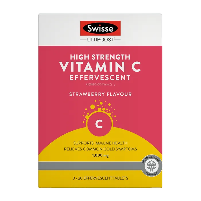 Swisse Australia SWISSE ULTIBOOST High Strength Vitamin C Effervescent