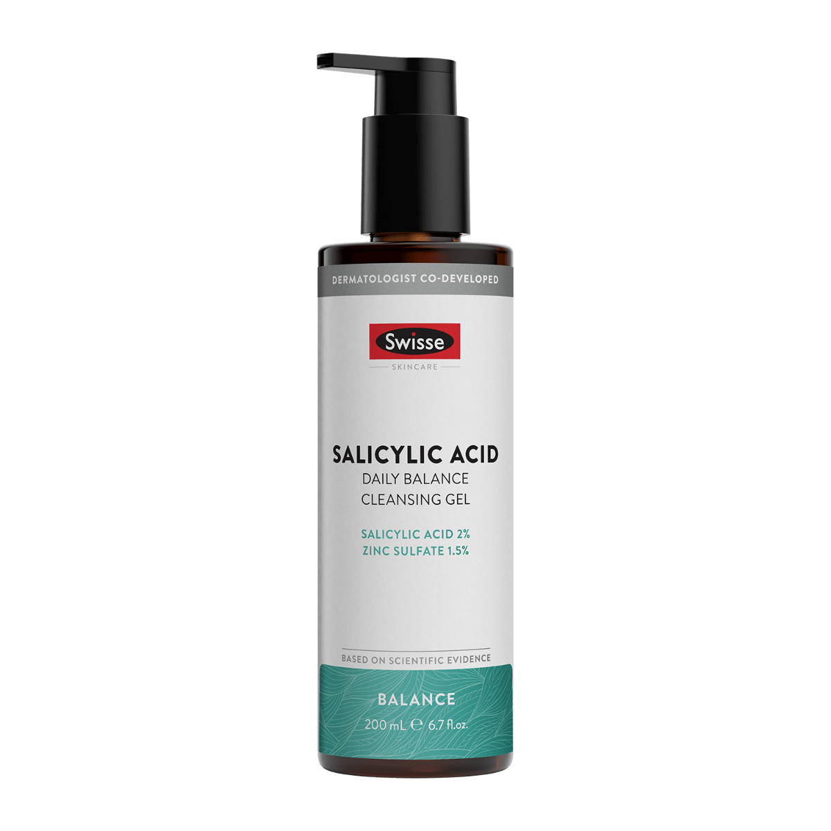 Swisse Australia SWISSE SKINCARE Salicylic Acid Daily Balance Cleansing Gel