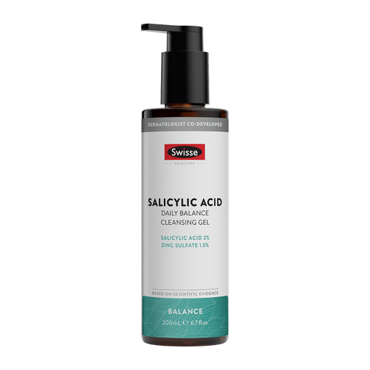 Swisse Australia SWISSE SKINCARE Salicylic Acid Daily Balance Cleansing Gel