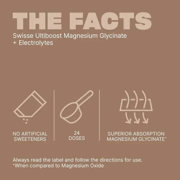 Swisse Australia SWISSE ULTIBOOST Magnesium Glycinate + Electrolytes Powder
