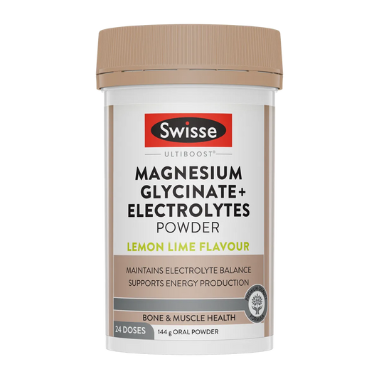 Swisse Australia SWISSE ULTIBOOST Magnesium Glycinate + Electrolytes Powder