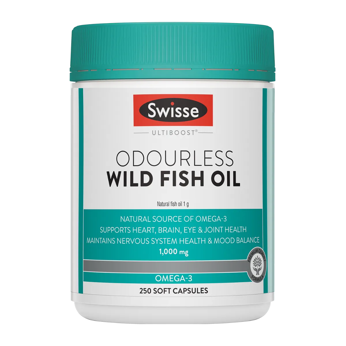 Swisse Australia SWISSE ULTIBOOST Odourless Wild Fish Oil