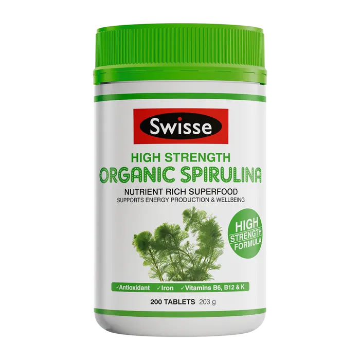 Swisse Australia SWISSE High Strength Organic Spirulina