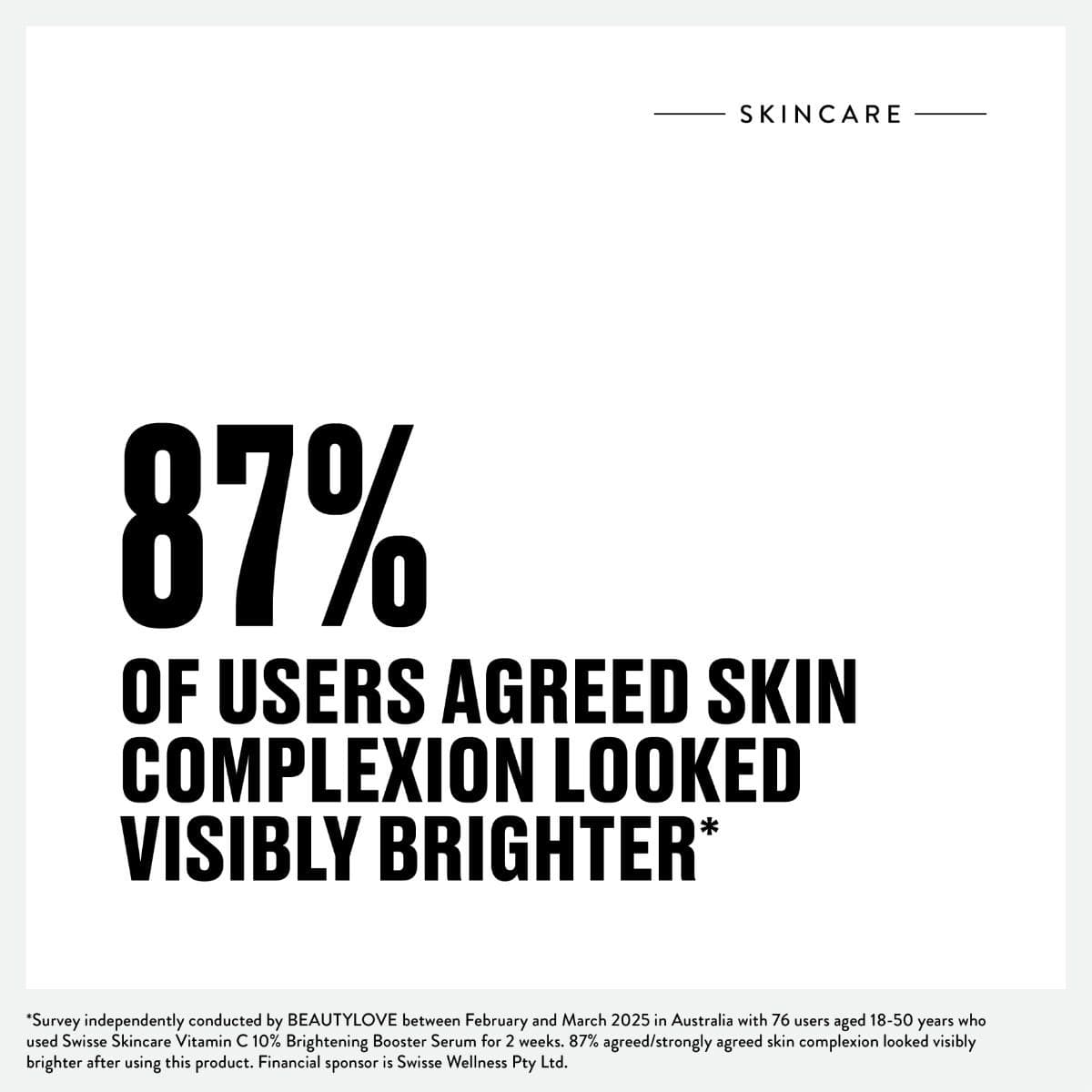 Swisse Australia SWISSE SKINCARE Vitamin C 10% Brightening Booster Serum