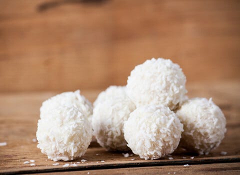 Vanilla protein balls